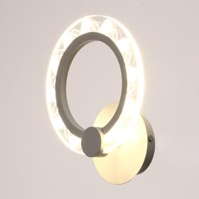 

Бра 10024/1WT LED 11Вт 4000К белый 19х24х8 см