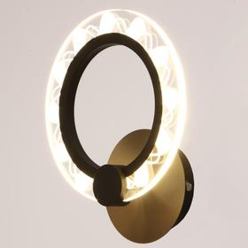 

Бра 10024/1CF LED 11Вт 4000К кофе 19х24х8 см
