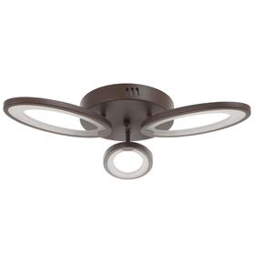 

Люстра с ПДУ 32791/3 66Вт LED, кофейный, 50х50х8 см