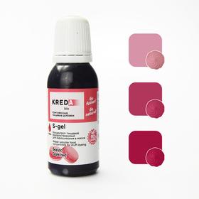 

Краситель пищевой S-gel, водорастворимый, бордо, 20 мл