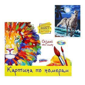 

Картина по номерам «Бегущая лошадь» 40х50 см