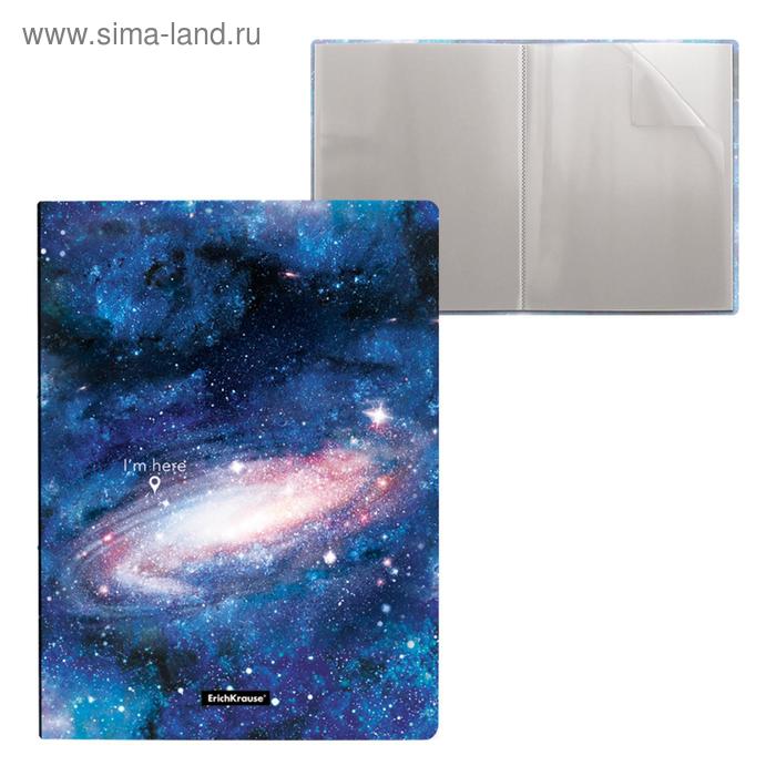 

Папка с 20 вкладышами А4, 550 мкм, ErichKrause Space, термосварка, с рисунком