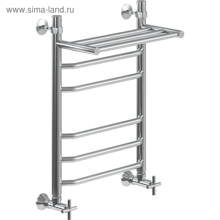 

Полотенцесушитель водяной "НИКА" Trapezium ЛТ (г) ВП, 600 x 400 мм, с полочкой, хром