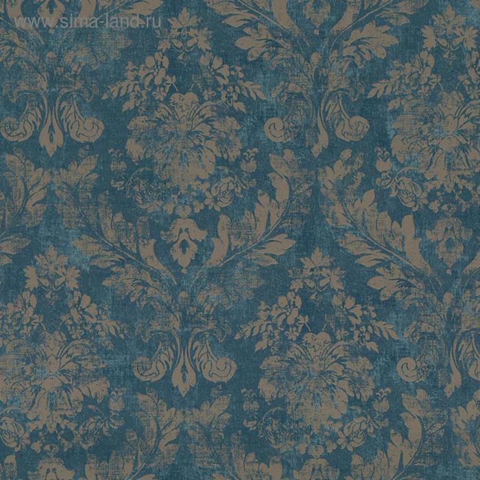 

Обои компакт виниловые МИР Shabby Chic 36936-1 синий 1,06х10м