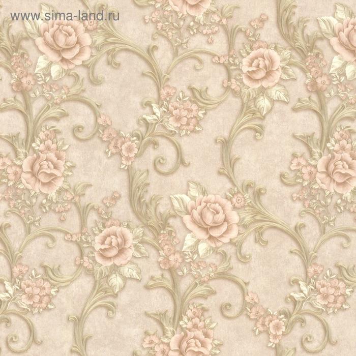 

Обои компакт виниловые МИР Камелия 45-331-05 бежевый 1,06*10м