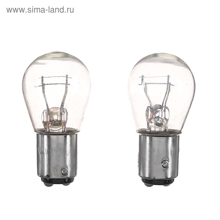 Галогенная лампа Cartage P21/5W, BAY15d, 12 В, набор 2 шт
