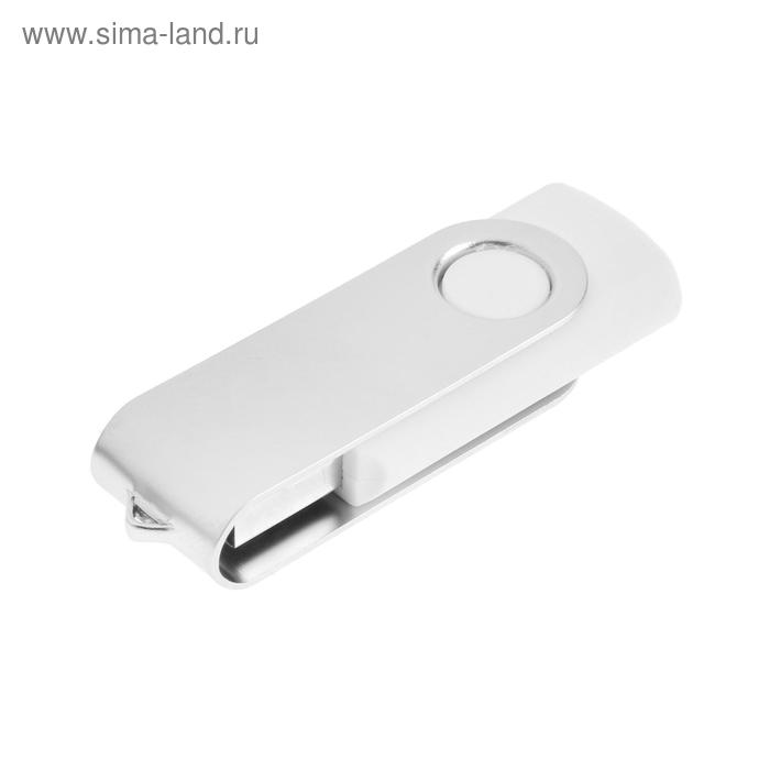 

Флешка L 104 W, 32 ГБ, USB2.0, чт до 25 Мб/с, зап до 15 Мб/с, белая