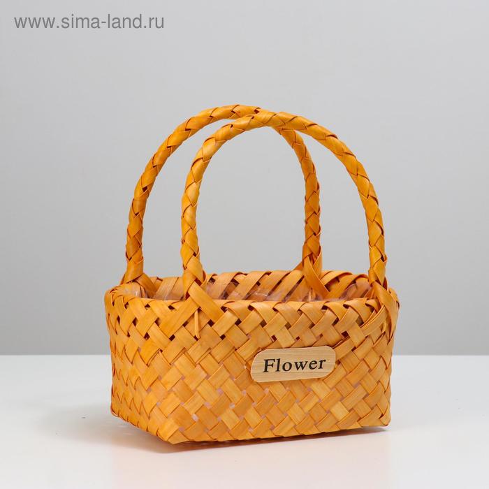 

Корзина плетеная (секвойя), 24х14,5х9/25 см, 1 шт., натуральный