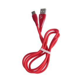 

Кабель Deppa Ceramic, Type-C - USB, 2 А, 1 м, красный