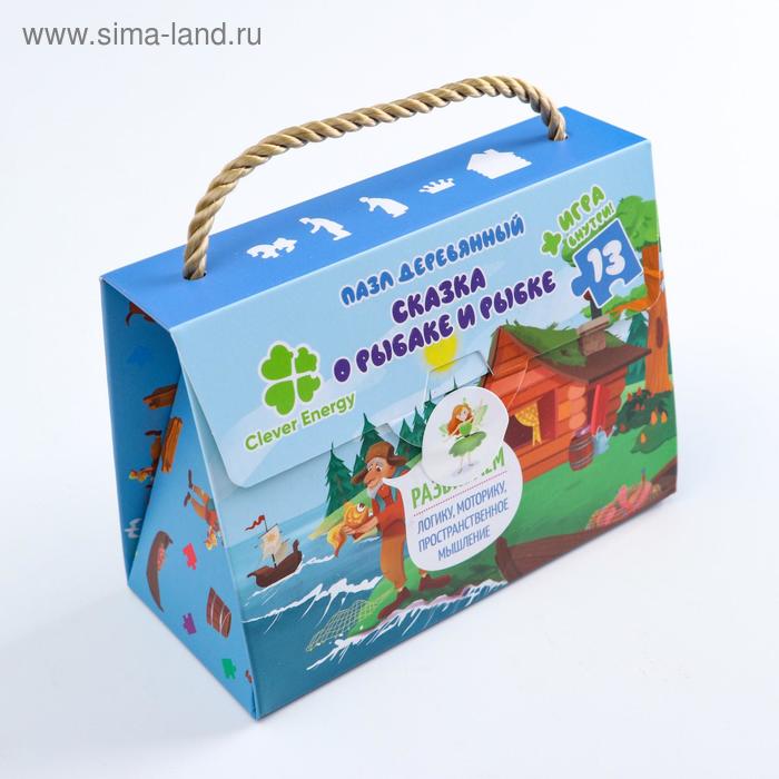 

Развивающий пазл "О рыбаке и рыбке"