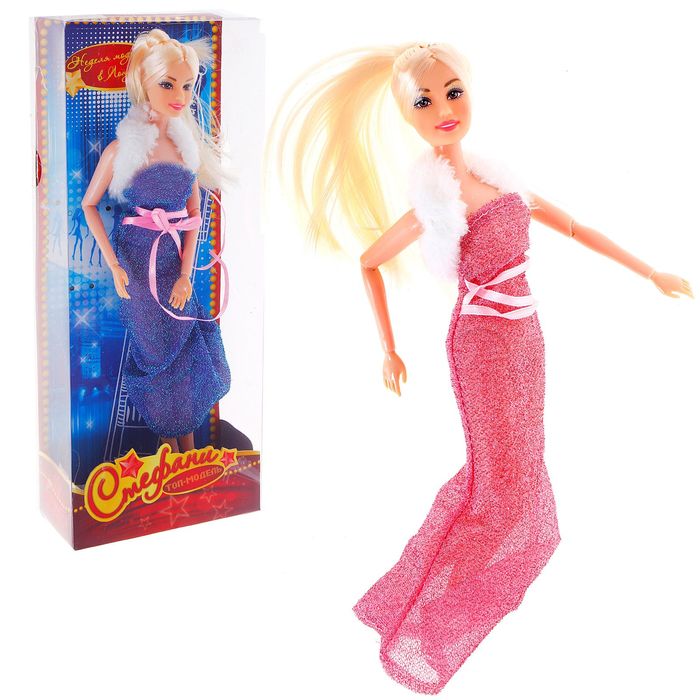 Кукла шарнирная топ-модель Стефани «Неделя моды в Лондоне», МИКС