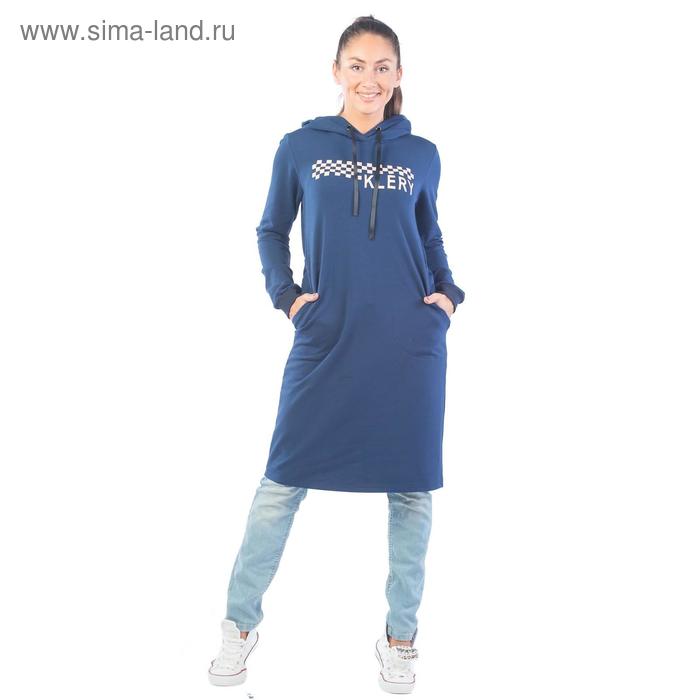 фото Платье женское, размер 54, цвет индиго klery