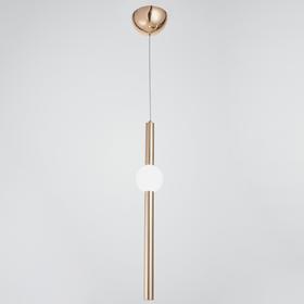 

Светильник 49414/1 LED 4Вт 4000К золото 7х7х42-142 см