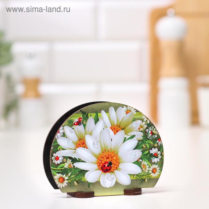 

Салфетница "Букашка в ромашке", 13х10х5 см