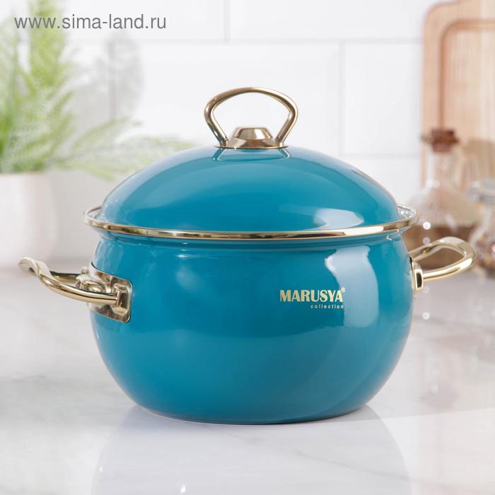 

Кастрюля сферическая PREMIUM, 3 л, d=18 см, цвет бирюзовый