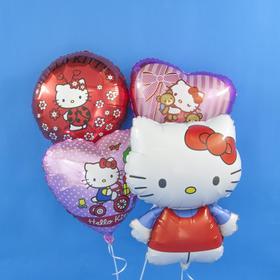 

Шар фольгированный 26" Hello Kitty "Котёнок с бантиком", фигура, 1 шт. в упаковке