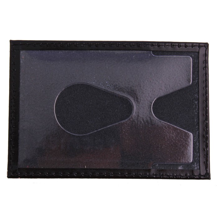 Футляр для карточки, цвет чёрныйглянцевый