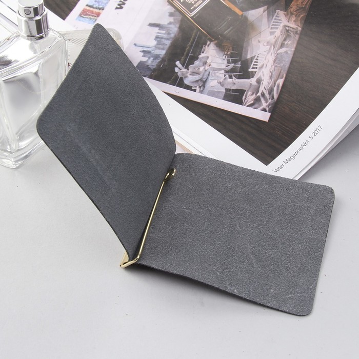 Зажим для купюр, игуана, цвет чёрный