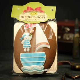 

Пряник "Медведь Моряк", имбирно-медовый, 140 г (Новый дизайн)