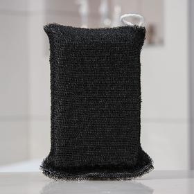 

Мочалка Eva German Quality «Брикет», 16×10×4 см, цвет чёрный