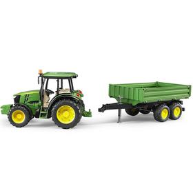 

Трактор John Deere 5115M, с прицепом