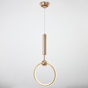 

Светильник 49421/1 LED 26Вт 4000К золото 24х7х53 см