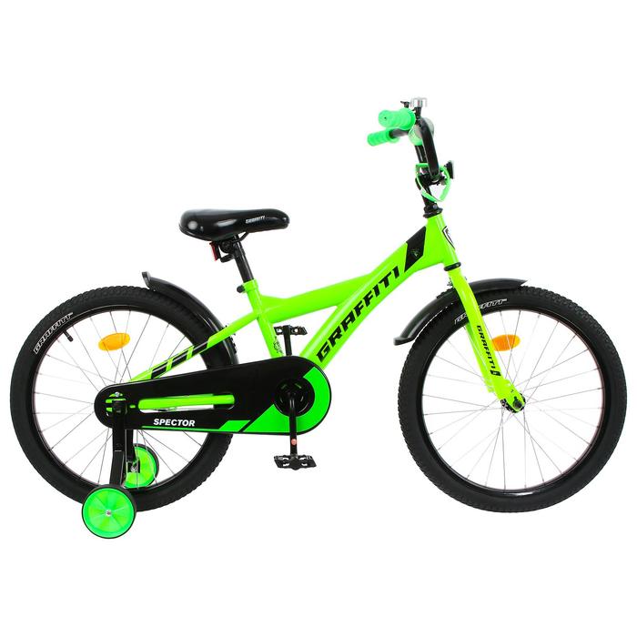 фото Велосипед 20" graffiti spector, цвет неоновый зеленый