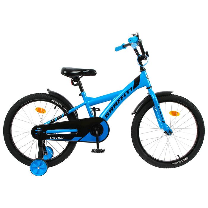 фото Велосипед 20" graffiti spector, цвет неоновый синий