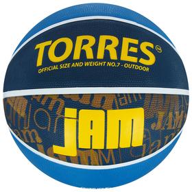Мяч баскетбольный TORRES Jam, B02047, размер 7 от Сима-ленд