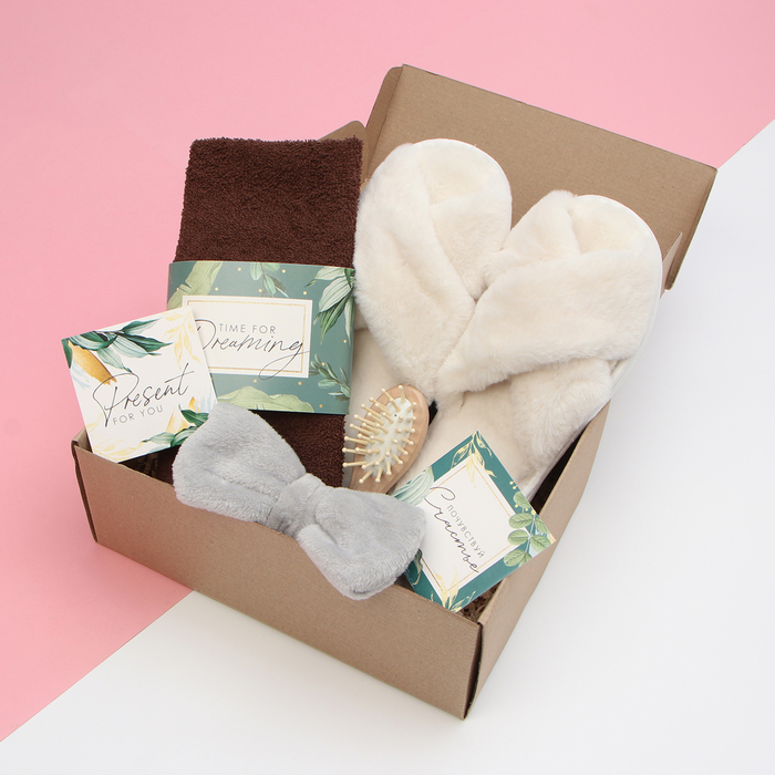 

Набор подарочный "Present for you" полотенце и аксессуары