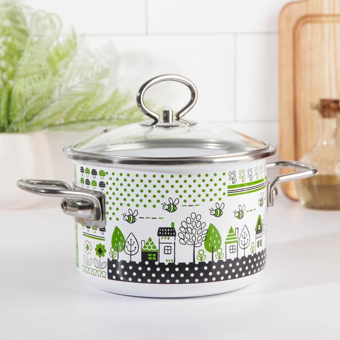 

Кастрюля Green life, 2 л