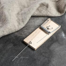 

Мышеловка деревянная "Ретро", 15 х 5,5 см