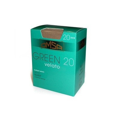 Колготки женские Omsa Green, 20 den, размер 2, цвет caramello