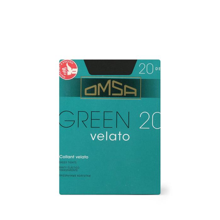 

Колготки женские Omsa Green, 20 den, размер 4, цвет nero