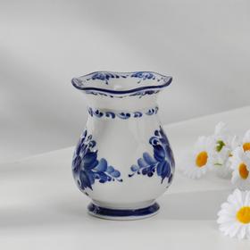 

Вазочка "ГРАЦИЯ", 12см, авт.Фролова Е., гжель