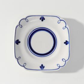 

Блюдце кофейное авт.Федотов ,12,5х12,5 см,1 сорт, гжель