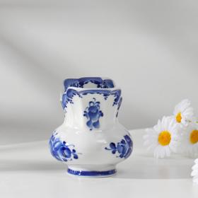 

Салфетница-ваза "Лиза" , авт. Рыженок А.В., 12х8,5х9 см, 1 сорт, гжель