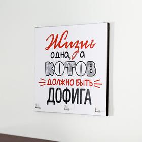 

Ключница "Жизнь одна"