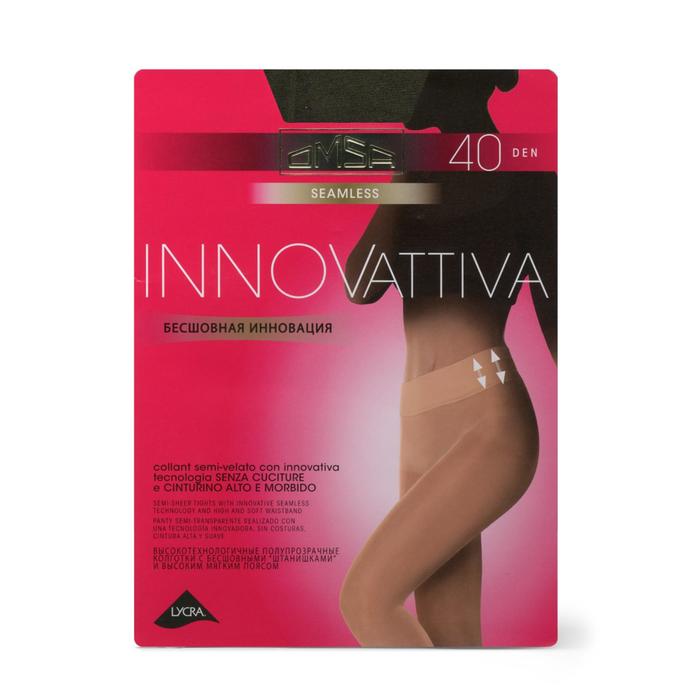 Колготки женские Omsa Innovattiva, 40 den, размер 2, цвет fumo