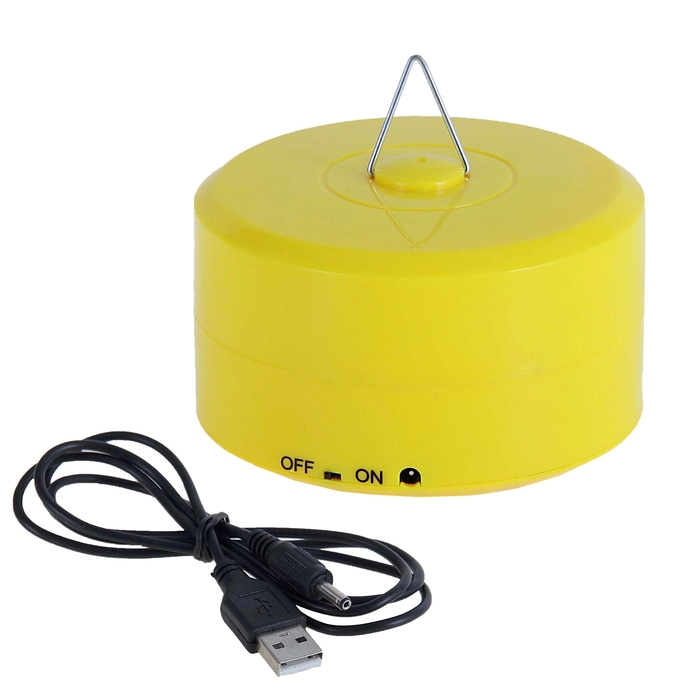 Светильник детский "Пружина" желтый