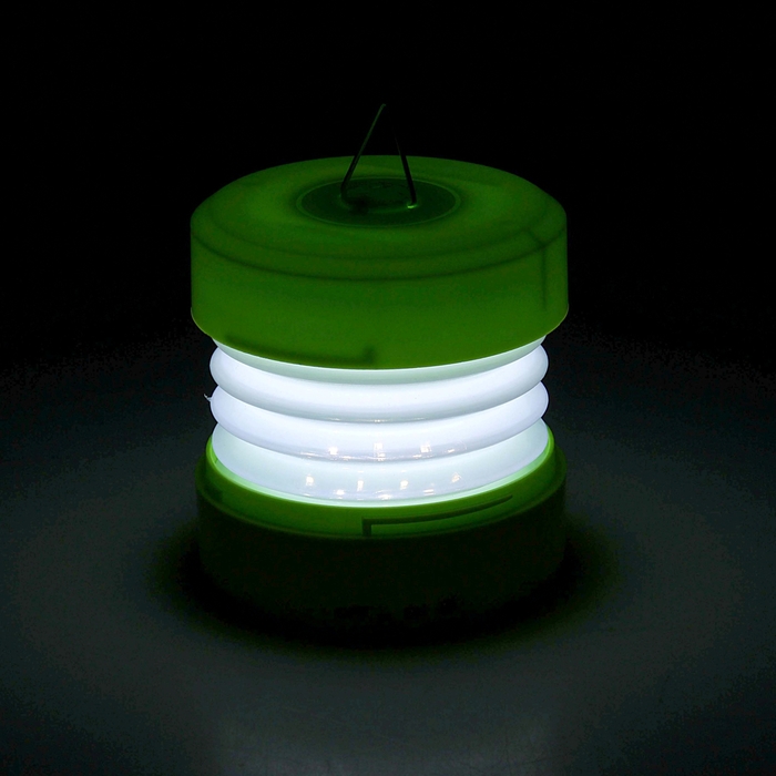 Светильник детский "Пружина" зеленый