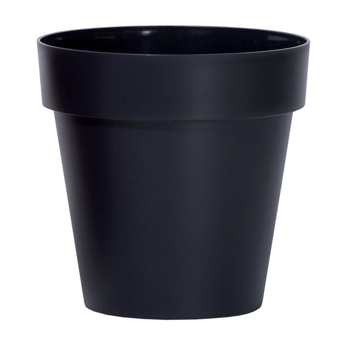 

Кашпо для цветов, 29 л, цвет антрацит, Cube DCUB400-7529U