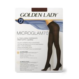 

Колготки женские Golden Lady Micro Glam, 70 den, размер 2, цвет rocky red