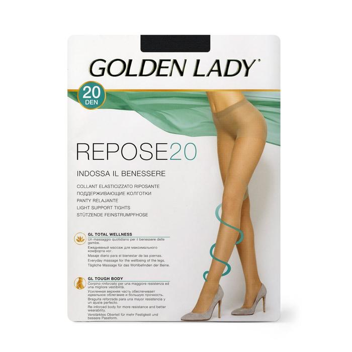 

Колготки женские Golden Lady Repose, 20 den, размер 2, цвет nero
