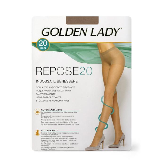 

Колготки женские Golden Lady Repose, 20 den, размер 3, цвет playa
