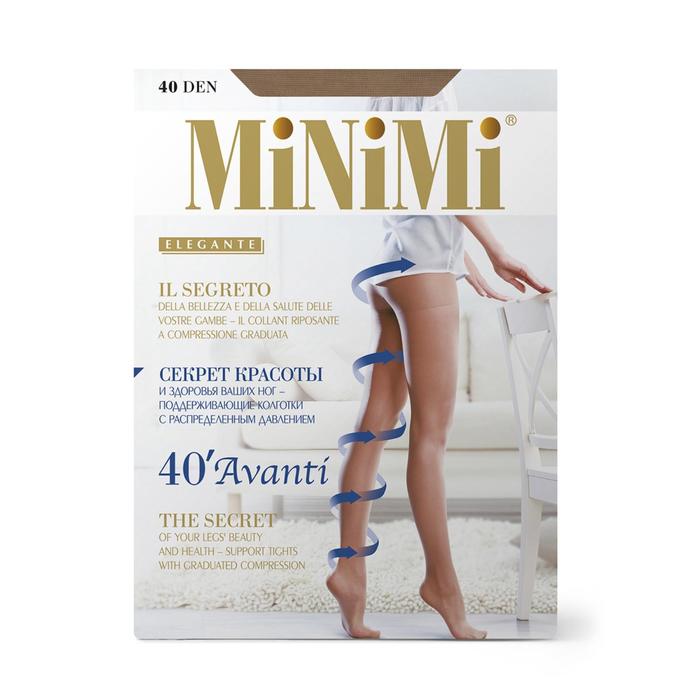 

Колготки женские MiNiMi Avanti, 40 den, размер 6, цвет caramello