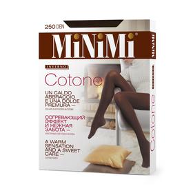 

Колготки женские MiNiMi Cotone, 250 den, размер 7, цвет moka