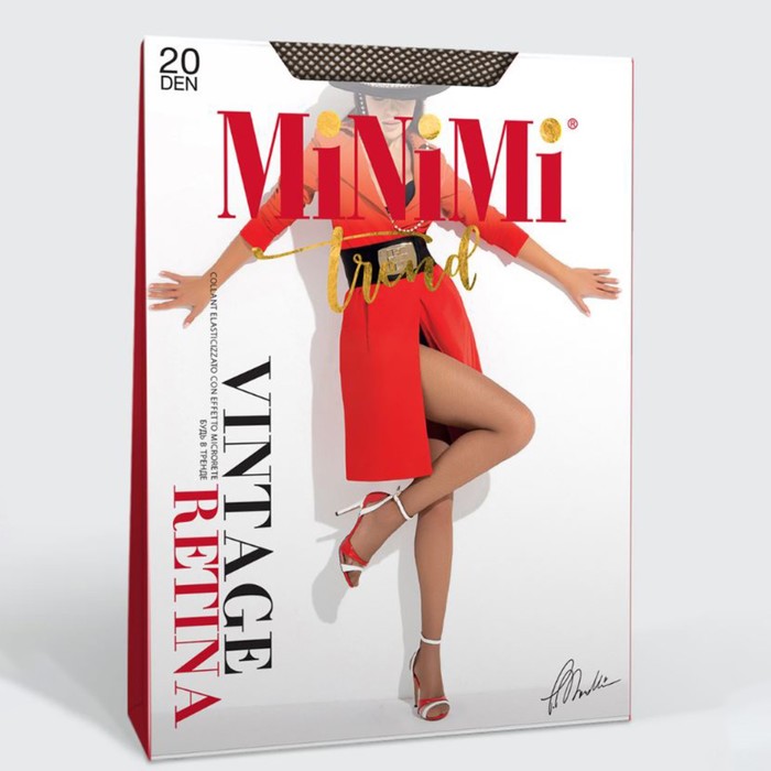

Колготки женские сетка MiNiMi RETINA, цвет загар (daino), размер L/XL