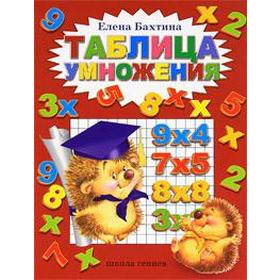 

Таблица умножения. Бахтина Е.