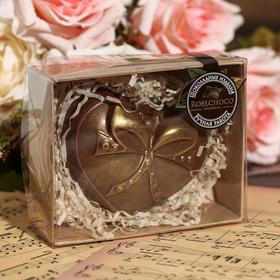 

Шоколадная фигурка «Сердце с бантом», 80 г